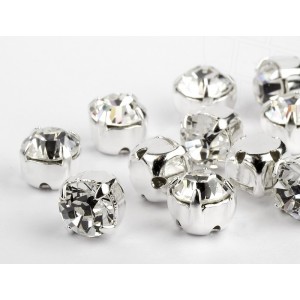  MAXIMA CHATON - SS20 Crystal/silver 144p