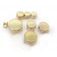 CLOU PLAT GOLD 6.5 mm