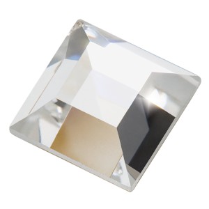 Strass carré 3x3mm Crystal -72p