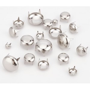 CLOU BOMBÉ SILVER 8 mm