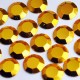 CLOU FACETTES HOT FIX 4 MM LIGHT GOLD