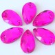 Strass à coudre 7X12 PEARSHAPE FUCHSIA