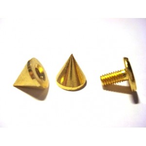 CLOU GOLD A VIS 7  X 7 MM -20p