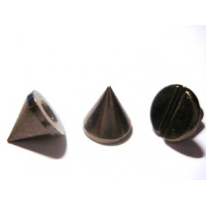 CLOU GUNMETAL A VIS 7  X 7 MM -20p