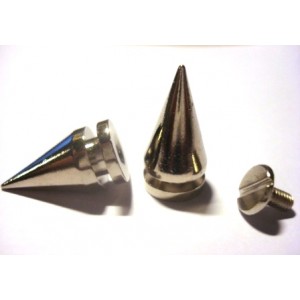 CLOU SILVER A VIS 10  X 20 MM -12p