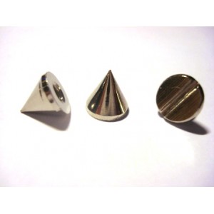 CLOU SILVER A VIS 7  X 7 MM -20p