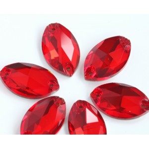 6X12 mm NAVETTE LIGHT SIAM -8p