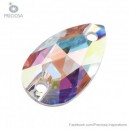 Strass &agrave; coudre 7X12 PEARSHAPE crystal 