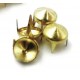 CLOU POINTU "SPIKE" GOLD 6.5mm -100p